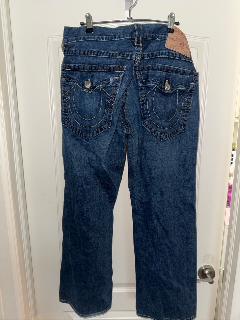 True Religion men’s Dark Blue Jeans - Picture 2 of 3